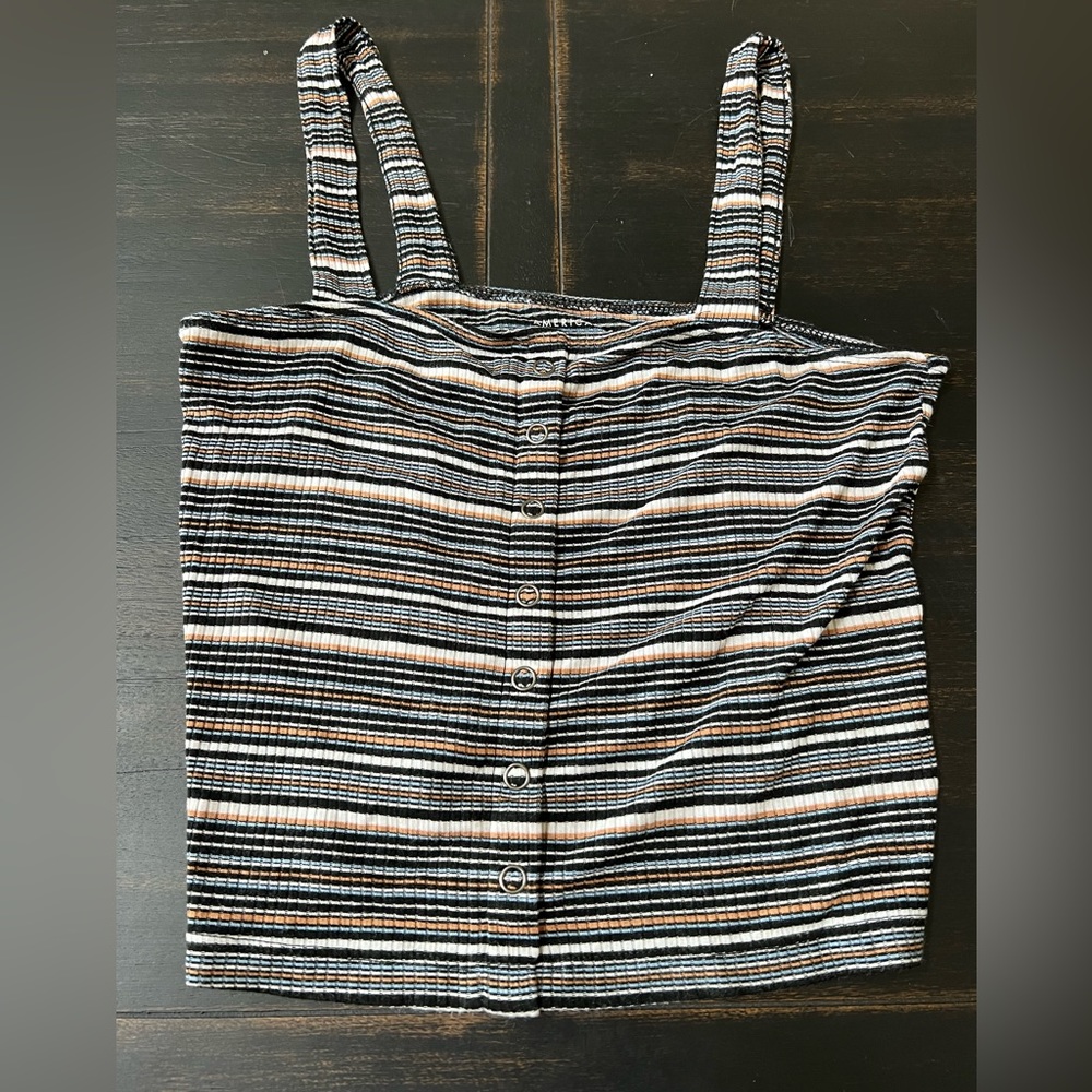 American Eagle Cropped Tank Top